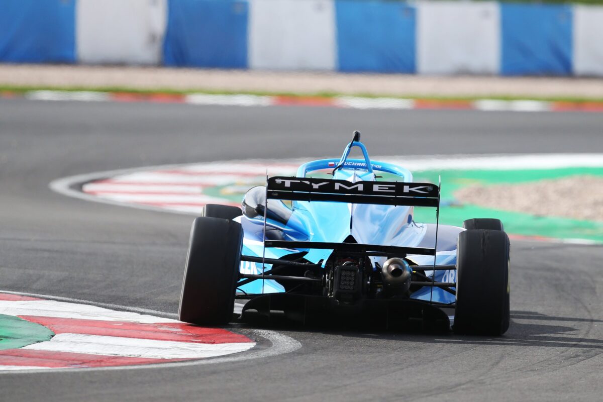 Tymek Kucharczyk na Donington Park, 22.03.2023 r.