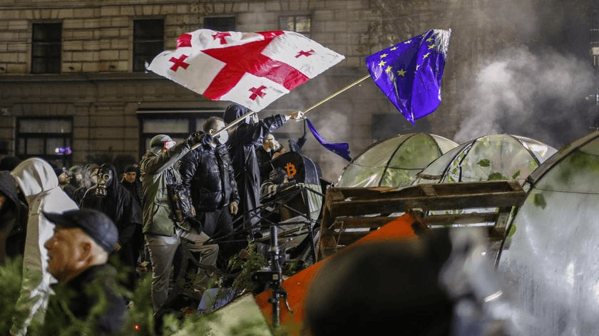 Tamuna Kuparashvili: Wychodzimy na ulicę protestować, bo nie chcemy, żeby Gruzja zbliżała się do Rosji