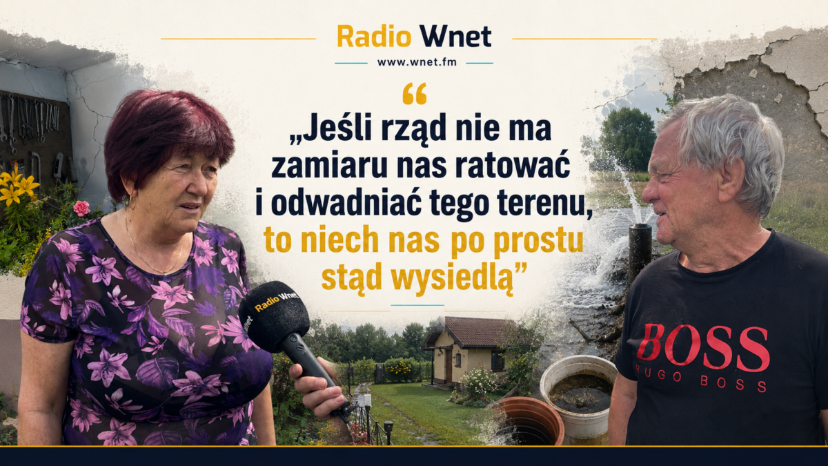 Horror mieszkańców Lasek. „Pod domem słyszymy uderzenia młota. Boimy się, że zaraz wszystko runie”